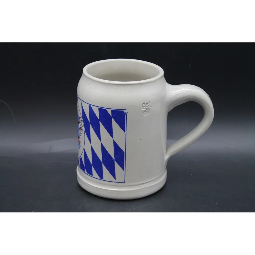 Vintage German Beer Stein 0.5L München Munich GS Crest West Germany